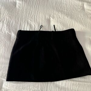 Acne Studios Black Mini Skirt Size 38 (US 6)